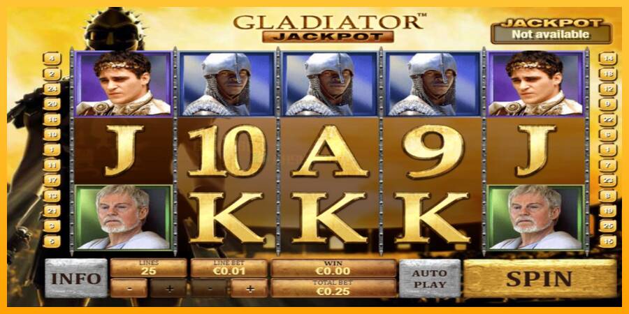 Gladiator Jackpot игрална машина за пари, снимка 1