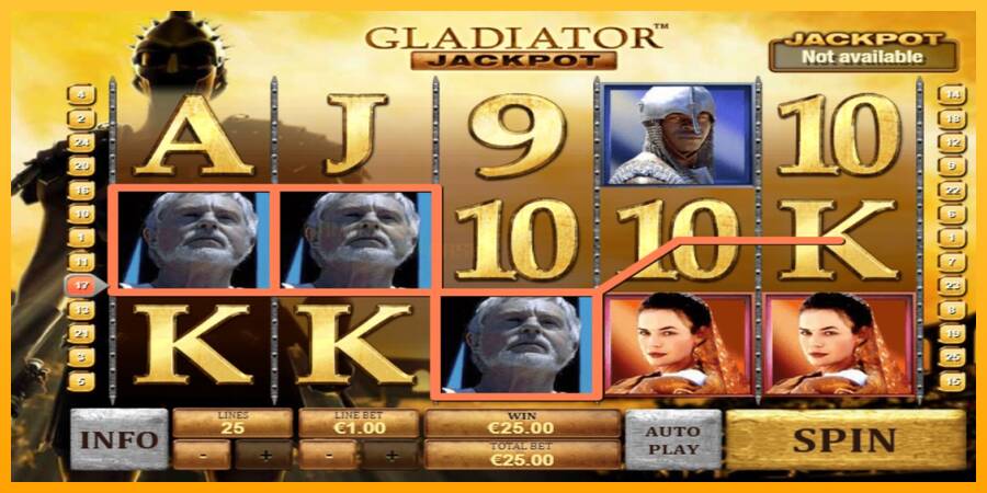 Gladiator Jackpot игрална машина за пари, снимка 2