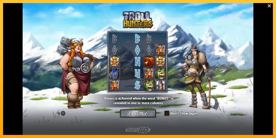 Troll Hunters игрална машина за пари, снимка 1