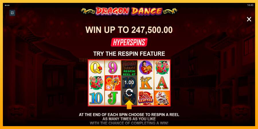 Dragon Dance игрална машина за пари, снимка 5