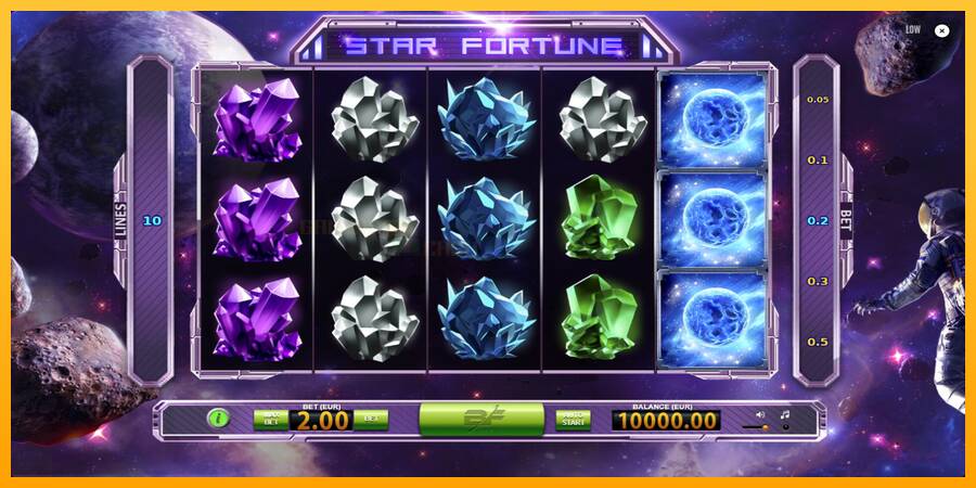 Star Fortune игрална машина за пари, снимка 1