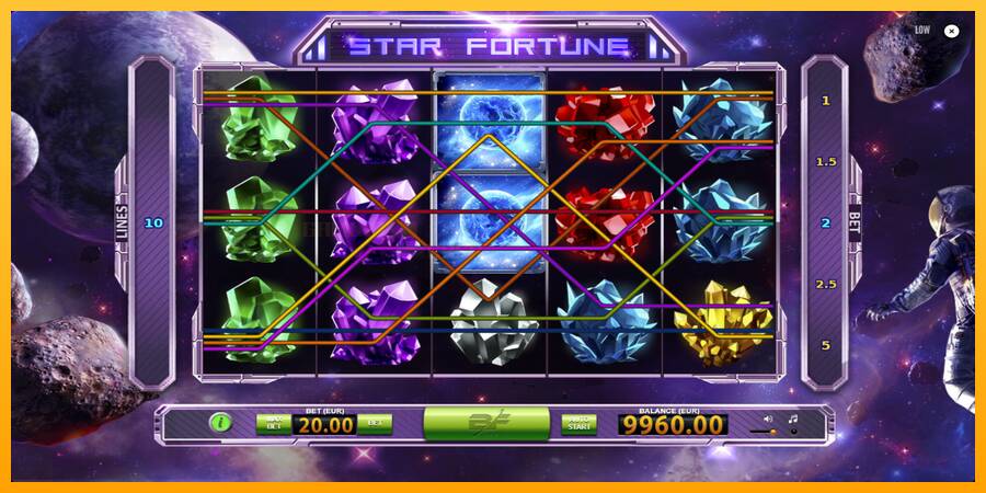 Star Fortune игрална машина за пари, снимка 2