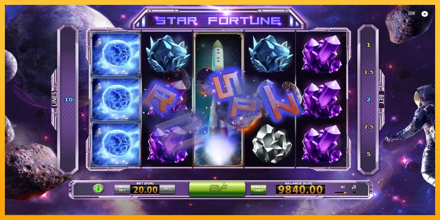 Star Fortune игрална машина за пари, снимка 3