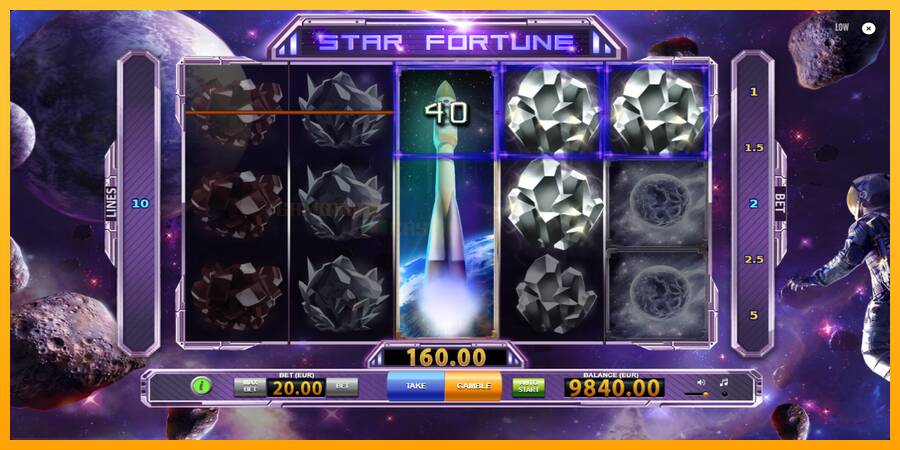 Star Fortune игрална машина за пари, снимка 4