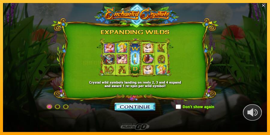 Enchanted Crystals игрална машина за пари, снимка 1