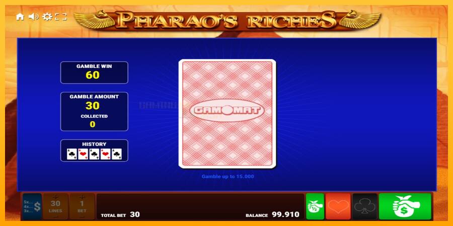 Pharaos Riches игрална машина за пари, снимка 4