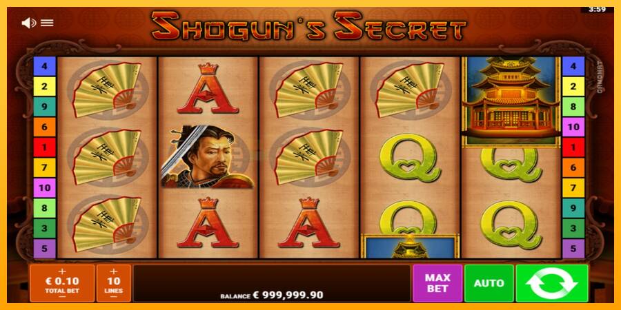 Shoguns Secret игрална машина за пари, снимка 1