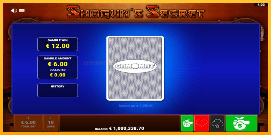 Shoguns Secret игрална машина за пари, снимка 4