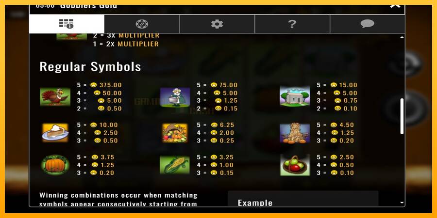 Gobblers Gold игрална машина за пари, снимка 5