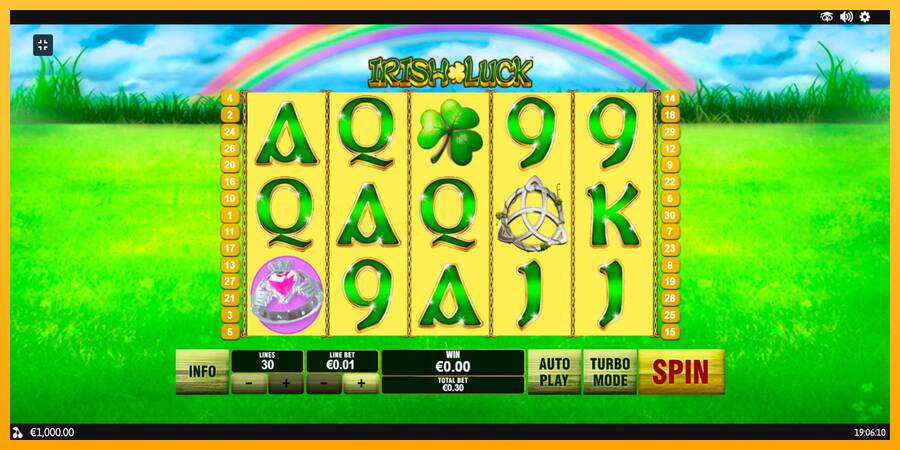 Irish Luck игрална машина за пари, снимка 1