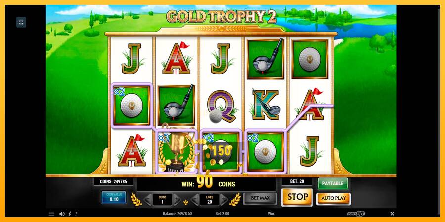 Gold Trophy 2 игрална машина за пари, снимка 4