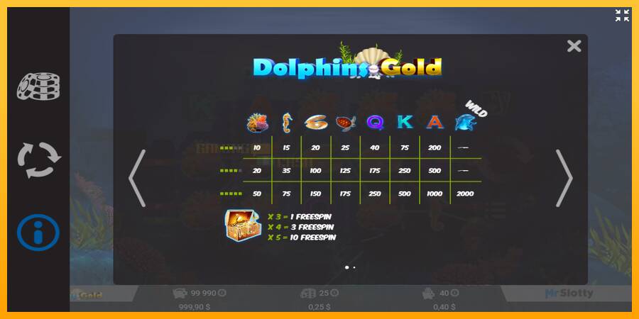 Dolphin Quest игрална машина за пари, снимка 5