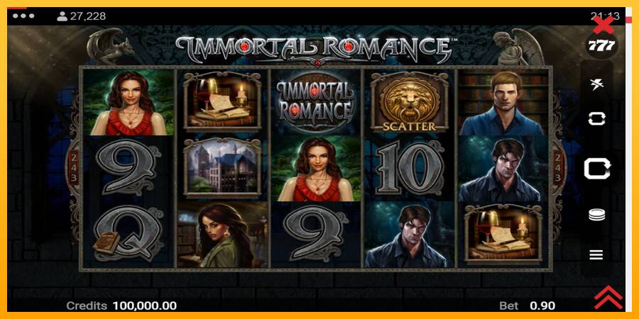 Immortal Romance игрална машина за пари, снимка 2