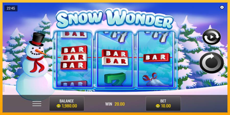 Snow Wonder игрална машина за пари, снимка 3