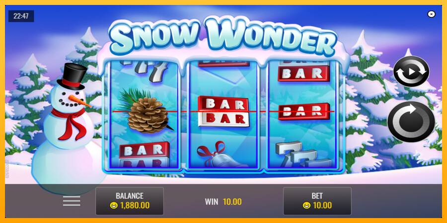 Snow Wonder игрална машина за пари, снимка 4