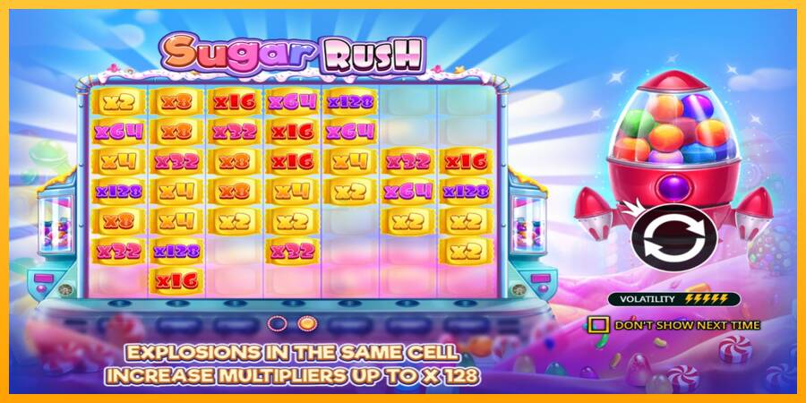 Sugar Rush игрална машина за пари, снимка 1