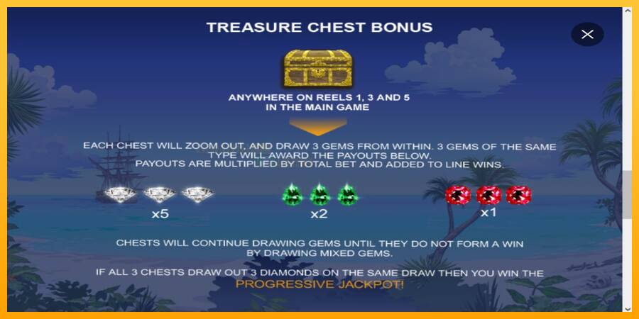 Chests of Plenty игрална машина за пари, снимка 4