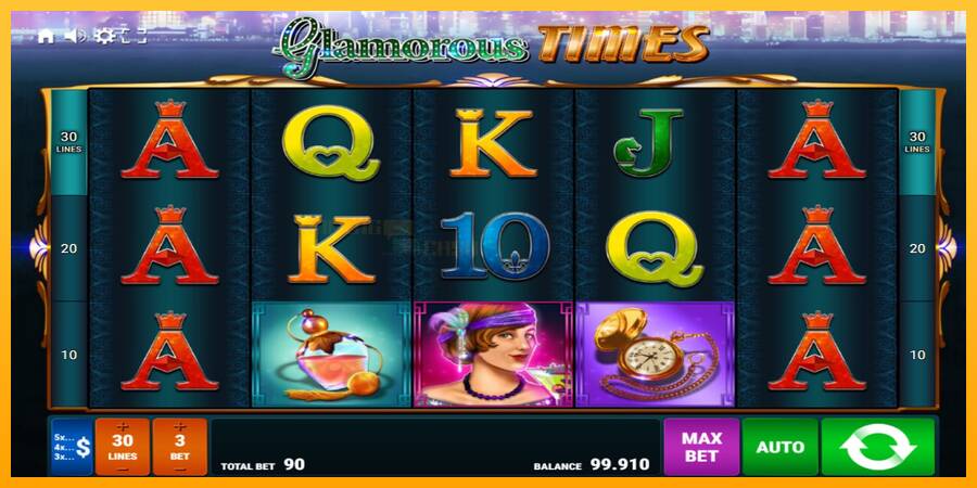 Glamorous Times игрална машина за пари, снимка 1