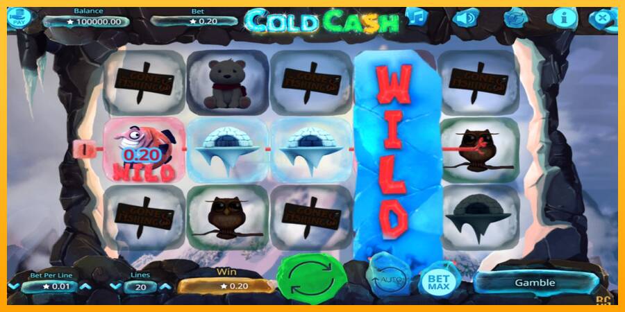 Cold Cash игрална машина за пари, снимка 1