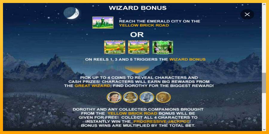 The Winnings of Oz игрална машина за пари, снимка 5