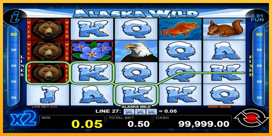 Alaska Wild игрална машина за пари, снимка 2