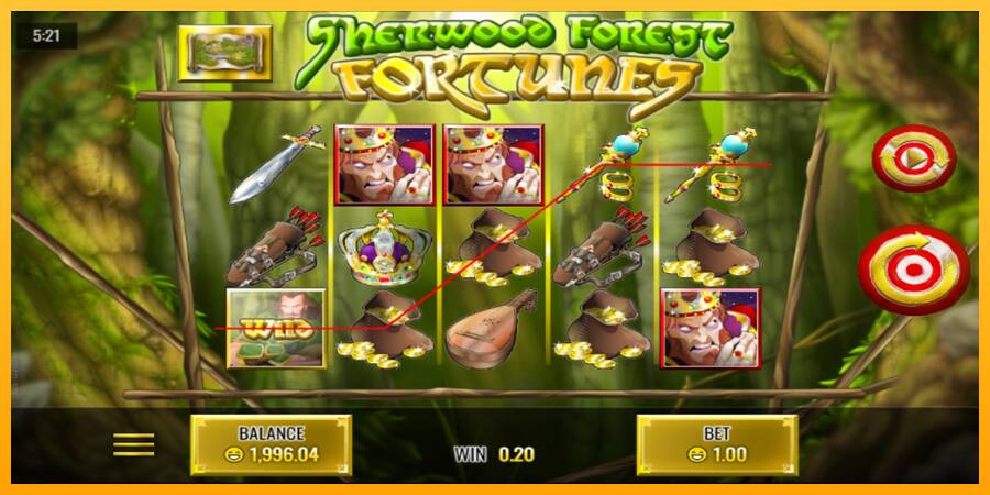 Sherwood Forest Fortunes игрална машина за пари, снимка 2