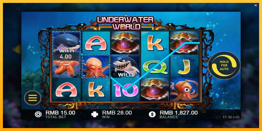 Underwater World игрална машина за пари, снимка 4