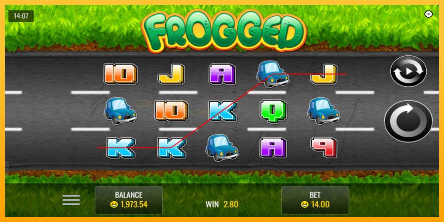 Frogged игрална машина за пари, снимка 2