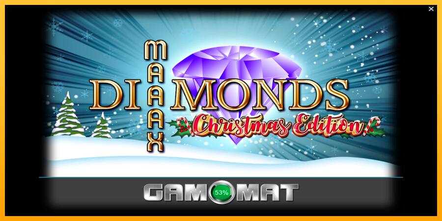 Maaax Diamonds Christmas Edition игрална машина за пари, снимка 1