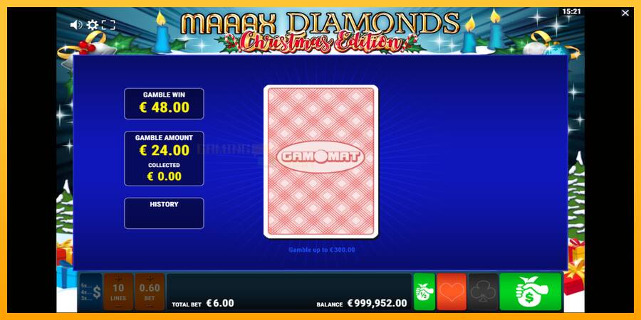 Maaax Diamonds Christmas Edition игрална машина за пари, снимка 4