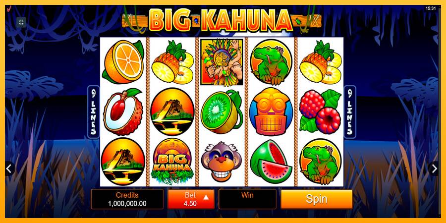 Big Kahuna игрална машина за пари, снимка 1