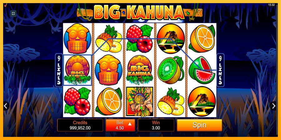 Big Kahuna игрална машина за пари, снимка 3