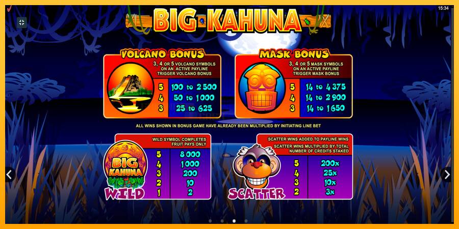 Big Kahuna игрална машина за пари, снимка 6