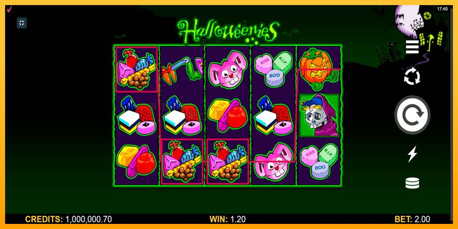 Halloweenies игрална машина за пари, снимка 2