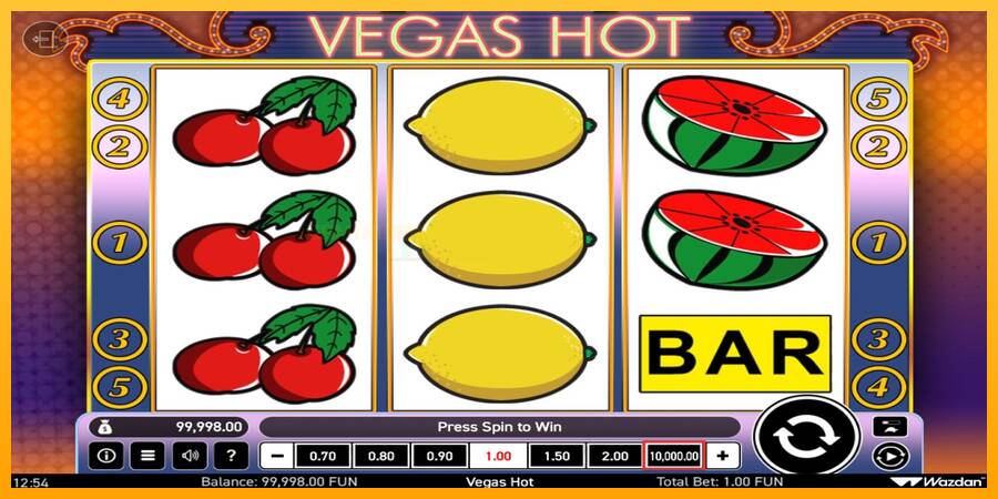 Vegas Hot игрална машина за пари, снимка 2