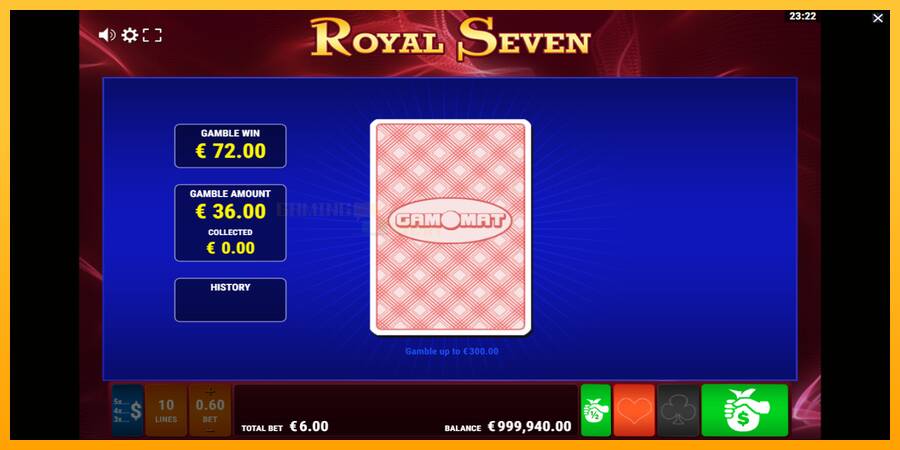 Royal Seven игрална машина за пари, снимка 4