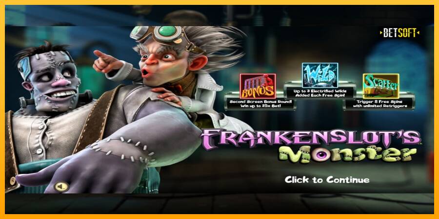 Frankenslots Monster игрална машина за пари, снимка 1