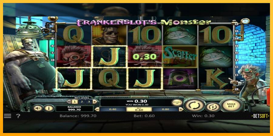 Frankenslots Monster игрална машина за пари, снимка 2