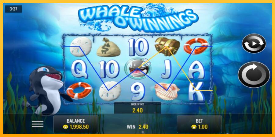 Whale O’Winnings игрална машина за пари, снимка 2