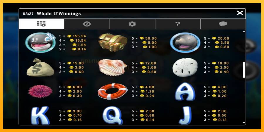 Whale O’Winnings игрална машина за пари, снимка 4