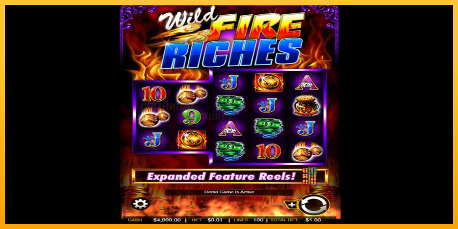 Wild Fire Riches игрална машина за пари, снимка 1