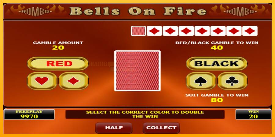 Bells on Fire Rombo игрална машина за пари, снимка 3