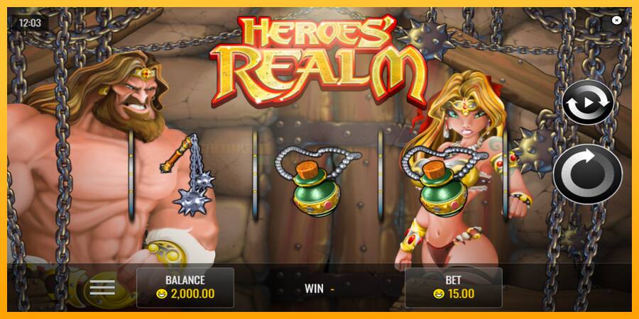 Heroes Realm игрална машина за пари, снимка 2