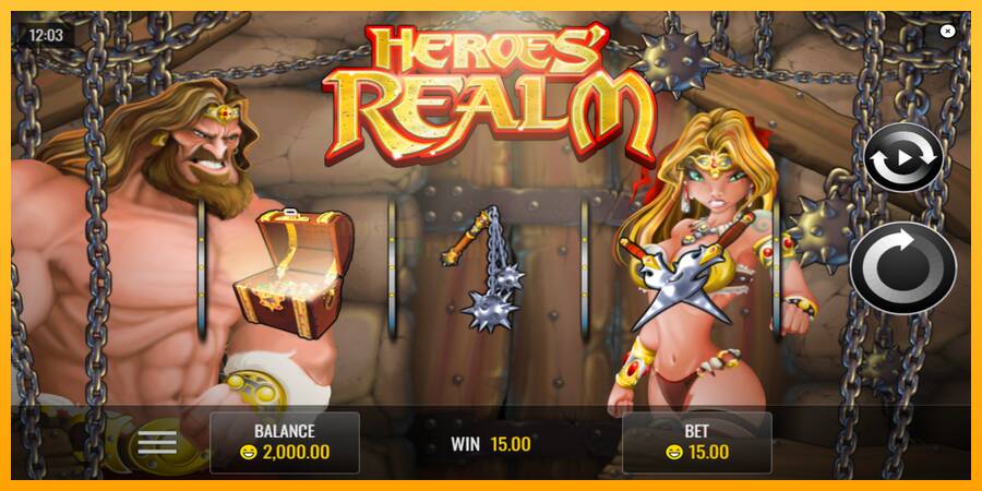 Heroes Realm игрална машина за пари, снимка 3