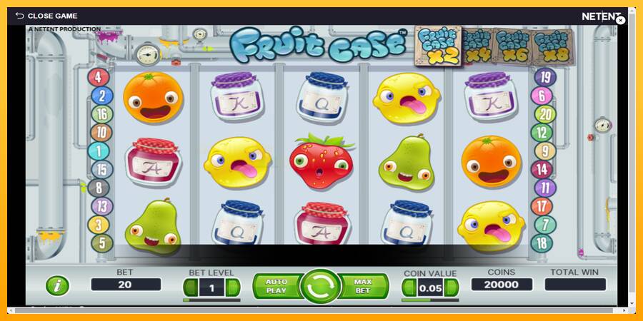 Fruit Case игрална машина за пари, снимка 1