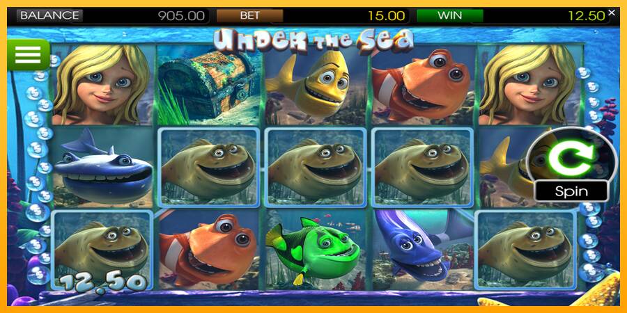 Under the Sea игрална машина за пари, снимка 4