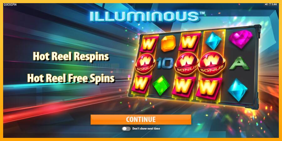 Illuminous игрална машина за пари, снимка 1