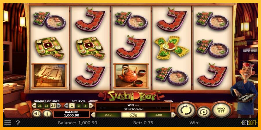 Sushi Bar игрална машина за пари, снимка 2