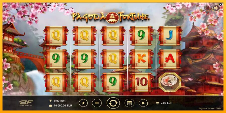 Pagoda of Fortune игрална машина за пари, снимка 1