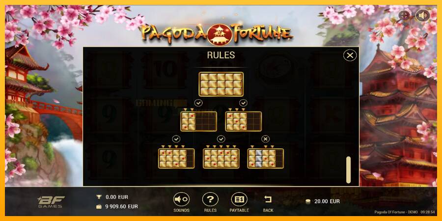 Pagoda of Fortune игрална машина за пари, снимка 7